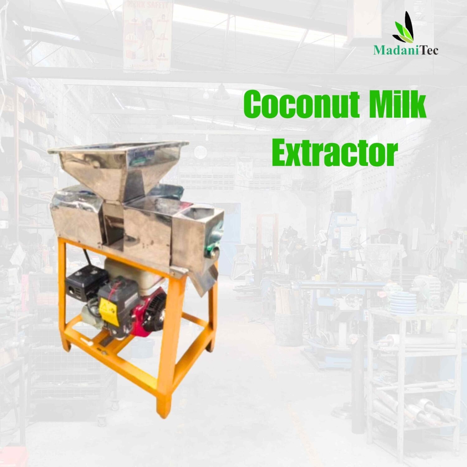 Coconut Milk Extractor Machine for Food and Beverages