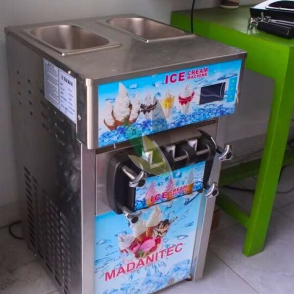 Three Lever Ice Cream Machine