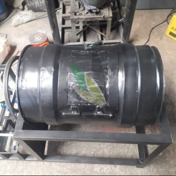 Drum Nut Roasting Machine Top View