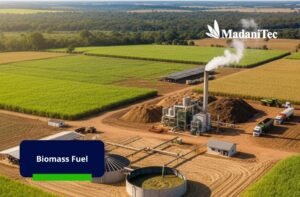 Biomass fuel from agricultural waste