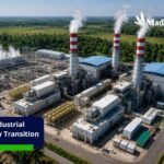 Industrial energy transition using renewable energy and organic waste