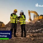 Modern waste processing technology for sorting, shredding, and recycling waste