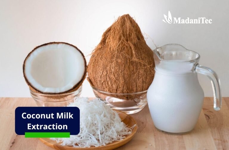 Coconut to coconut milk extraction process