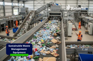 Sustainable waste management equipment for efficient waste processing