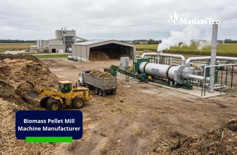 Biomass pellet mill machine manufacturer for biomass processing equipment