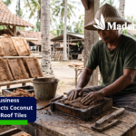 Business prospects for coconut coir roof tiles made from processed coconut fibers