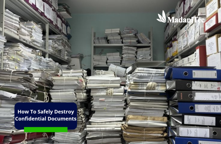how to safely destroy confidential documents